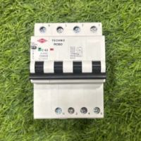 HPL RCBO 63A FP 100MA TECHONO HRCBOFPCE63-1003723